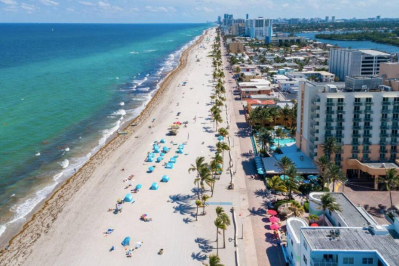 Walkabout 6 Suite On Hollywood Beach With Ocean Views Exterior foto
